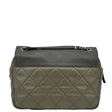 Load image into Gallery viewer, CHANEL In The Mix Flap Quilted Leather Shoulder Bag Grey
