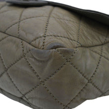 Load image into Gallery viewer, CHANEL In The Mix Flap Quilted Leather Shoulder Bag Grey
