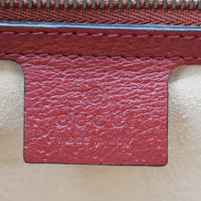 Load image into Gallery viewer, GUCCI Queen Margaret Bee GG Supreme Canvas Shoulder Bag Red 476541
