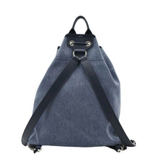 Load image into Gallery viewer, CHANEL Deauville Large Denim Backpack Blue
