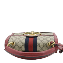 Load image into Gallery viewer, GUCCI Queen Margaret Bee GG Supreme Canvas Shoulder Bag Red 476541
