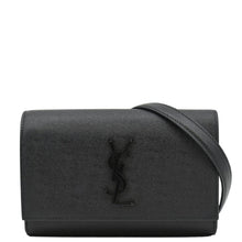 Load image into Gallery viewer, YVES SAINT LAURENT Kate Monogram Grain De Poudre Belt Bag Black
