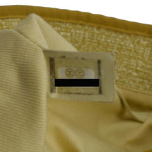 Load image into Gallery viewer, CHANEL Deauville Tweed Canvas Shopping Tote Shoulder Bag Yellow
