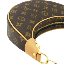 Load image into Gallery viewer, LOUIS VUITTON Loop Half Moon Monogram Canvas Shoulder Bag Brown
