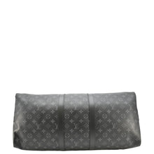 Load image into Gallery viewer, LOUIS VUITTON Keepall 55 Bandouliere Monogram Eclipse Travel Bag Black
