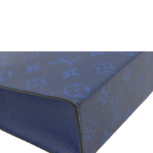 Load image into Gallery viewer, LOUIS VUITTON Voyage MM Taigarama Pochette Bag Blue
