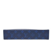 Load image into Gallery viewer, LOUIS VUITTON Voyage MM Taigarama Pochette Bag Blue
