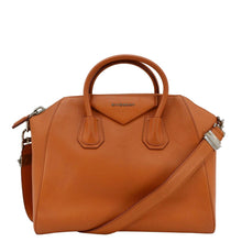 Load image into Gallery viewer, GIVENCHY Antigona Leather Shoulder Bag Orange
