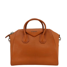 Load image into Gallery viewer, GIVENCHY Antigona Leather Shoulder Bag Orange
