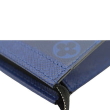 Load image into Gallery viewer, LOUIS VUITTON Voyage MM Taigarama Pochette Bag Blue
