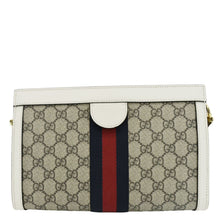 Load image into Gallery viewer, GUCCI Ophidia GG Small Supreme Canvas Chain Shoulder Bag Beige 503877
