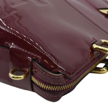 Load image into Gallery viewer, LOUIS VUITTON Miroir Patent Leather Tote Shoulder Bag Burgundy
