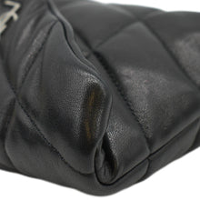 Load image into Gallery viewer, YVES SAINT LAURENT Loulou Small Puffer Leather Pouch Black
