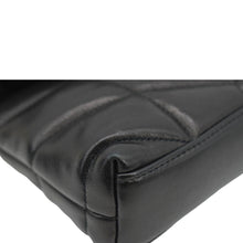 Load image into Gallery viewer, YVES SAINT LAURENT Loulou Small Puffer Leather Pouch Black
