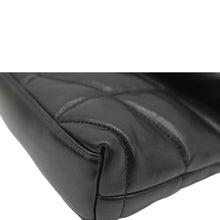 Load image into Gallery viewer, YVES SAINT LAURENT Loulou Small Puffer Leather Pouch Black
