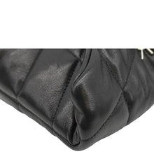 Load image into Gallery viewer, YVES SAINT LAURENT Loulou Small Puffer Leather Pouch Black
