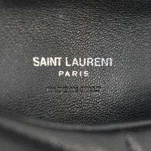 Load image into Gallery viewer, YVES SAINT LAURENT Loulou Small Puffer Leather Pouch Black
