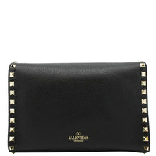 Load image into Gallery viewer, VALENTINO Rockstud Flip Lock Leather Shoulder  back look
