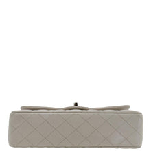 Load image into Gallery viewer, CHANEL Classic Double Flap Medium Quilted Caviar Leather Shoulder Bag White
