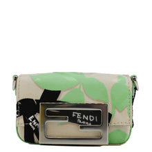 Load image into Gallery viewer, FENDI Nano Baguette Leather Handle Bag Green
