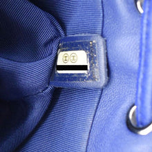 Load image into Gallery viewer, CHANEL Urban Spirit Quilted Leather Backpack Bag Blue
