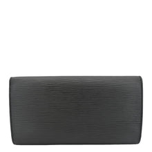 Load image into Gallery viewer, LOUIS VUITTON Epi Leather Long Wallet Black
