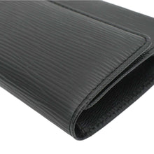 Load image into Gallery viewer, LOUIS VUITTON Epi Leather Long Wallet Black
