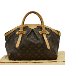 Load image into Gallery viewer, LOUIS VUITTON Tivoli GM Monogram Canvas Satchel Bag Brown front side
