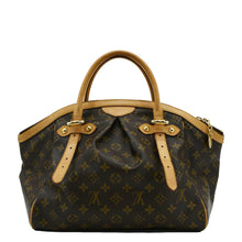 Load image into Gallery viewer, LOUIS VUITTON Tivoli GM Monogram Canvas Satchel Bag Brown front look
