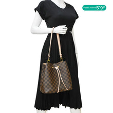 Load image into Gallery viewer, LOUIS VUITTON Neonoe MM Damier Ebene Shoulder Bag Brown

