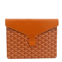 Load image into Gallery viewer, GOYARD Camondo MM Canvas Horizontal Clutch Orange front look
