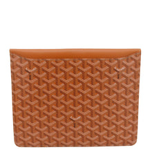 Load image into Gallery viewer, GOYARD Camondo MM Canvas Horizontal Clutch Orange back look
