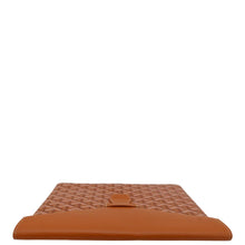 Load image into Gallery viewer, GOYARD Camondo MM Canvas Horizontal Clutch Orange upper look
