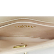 Load image into Gallery viewer, CHANEL Mini Rectangular Flap Quilted Leather Crossbody Bag Beige
