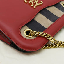 Load image into Gallery viewer, FENDI Karligraphy Pocket Vitello King Nubuck Leather Shoulder Bag Red
