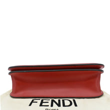 Load image into Gallery viewer, FENDI Karligraphy Pocket Vitello King Nubuck Leather Shoulder Bag Red
