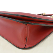 Load image into Gallery viewer, FENDI Karligraphy Pocket Vitello King Nubuck Leather Shoulder Bag Red
