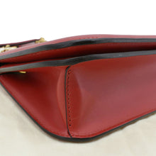 Load image into Gallery viewer, FENDI Karligraphy Pocket Vitello King Nubuck Leather Shoulder Bag Red
