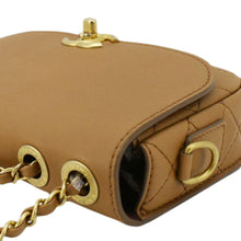 Load image into Gallery viewer, CHANEL Multi Pouching Flap With Coin Purse Quilted Calfskin Leather Crossbody Bag Brown
