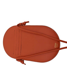 Load image into Gallery viewer, FENDI O&#39;Lock Mini Vitello Grace Camoscio Leather Camera Bag Orange
