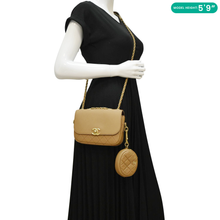 Load image into Gallery viewer, CHANEL Multi Pouching Flap With Coin Purse Quilted Calfskin Leather Crossbody Bag Brown
