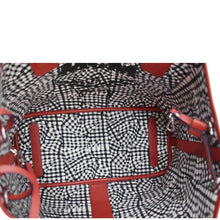 Load image into Gallery viewer, MCM Reversible Liz Large Visetos Canvas Shopper Tote Bag  Red
