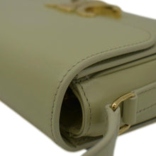 Load image into Gallery viewer, CELINE Teen Triomphe Leather Shoulder Bag Almond Green
