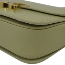 Load image into Gallery viewer, CELINE Teen Triomphe Leather Shoulder Bag Almond Green
