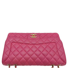 Load image into Gallery viewer, CHANEL Mademoiselle Chic Flap Medium Leather Shoulder Bag Pink
