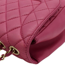 Load image into Gallery viewer, CHANEL Mademoiselle Chic Flap Medium Leather Shoulder Bag Pink
