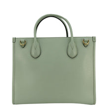 Load image into Gallery viewer, GUCCI Bananya Print Small Leather Tote Bag Green 659983
