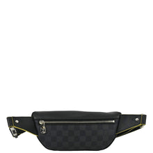 Load image into Gallery viewer, LOUIS VUITTON Rainbow Logo Discovery Damier Graphite BumBag Black
