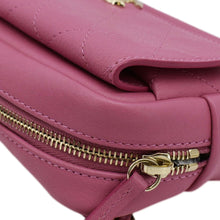 Load image into Gallery viewer, CHANEL Casual Trip Leather Waist Bag Pink
