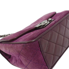 Load image into Gallery viewer, CHANEL Pagoda Flap Suede Leather Shoulder Bag Purple
